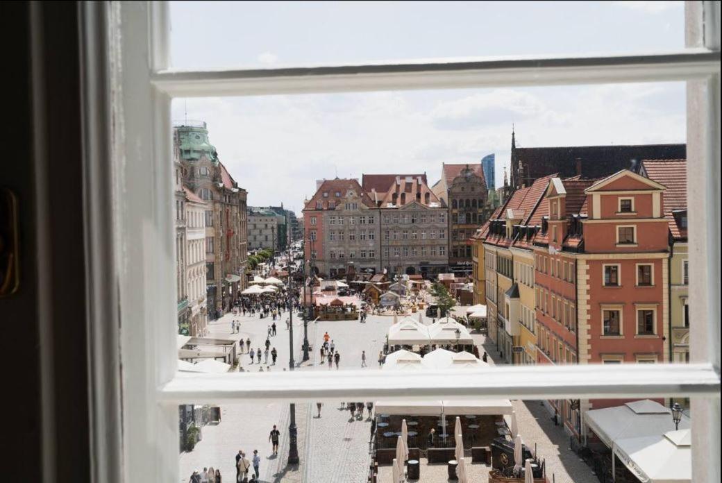 Duze Mieszkanie W Samym Rynku Wrocław Kültér fotó